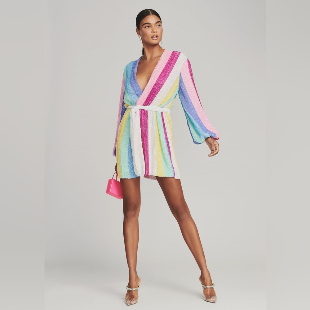 Retrofete Gabrielle Sequin Robe